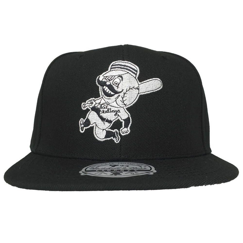 Cincinnati Reds Mitchell & Ness MLB Fitted 7 3/4 Flatbill Cap Hat Black NWT
